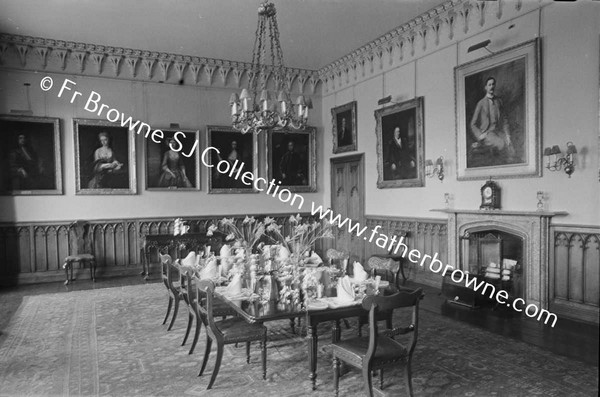 DROMOLAND CASTLE  IN DRAWING ROOM